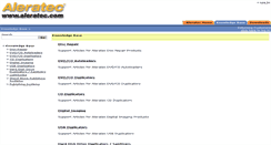 Desktop Screenshot of aleratec.org