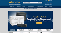 Desktop Screenshot of aleratec.com